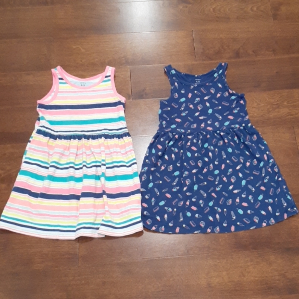 Carter's Girls Spring/Summer Dresses Size 4/5